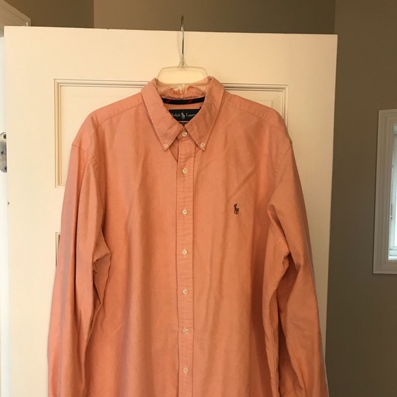 Ralph Lauren Other - Ralph Lauren Polo Pink/Salmon button down Oxford shirt